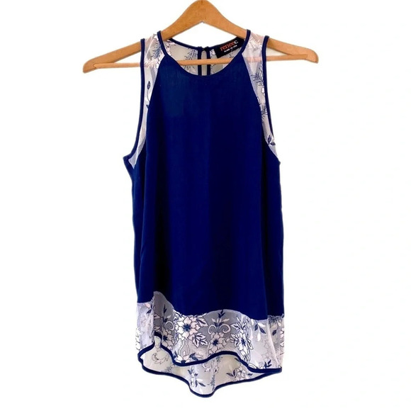 Reneec. kitty Mesh embroidery detail top size XS - Picture 2 of 10